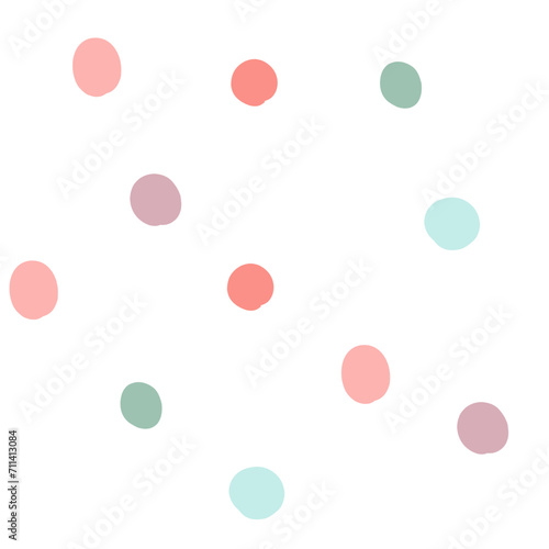 Seamless pattern, kids and mosaic theme