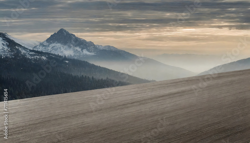 landscape in the mountains