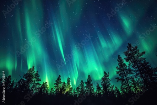 Dazzling Aurora Borealis Display © Louis Deconinck
