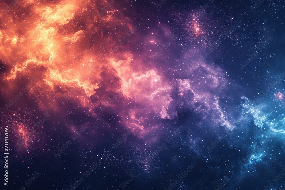 Fototapeta premium Intergalactic Dust Storm