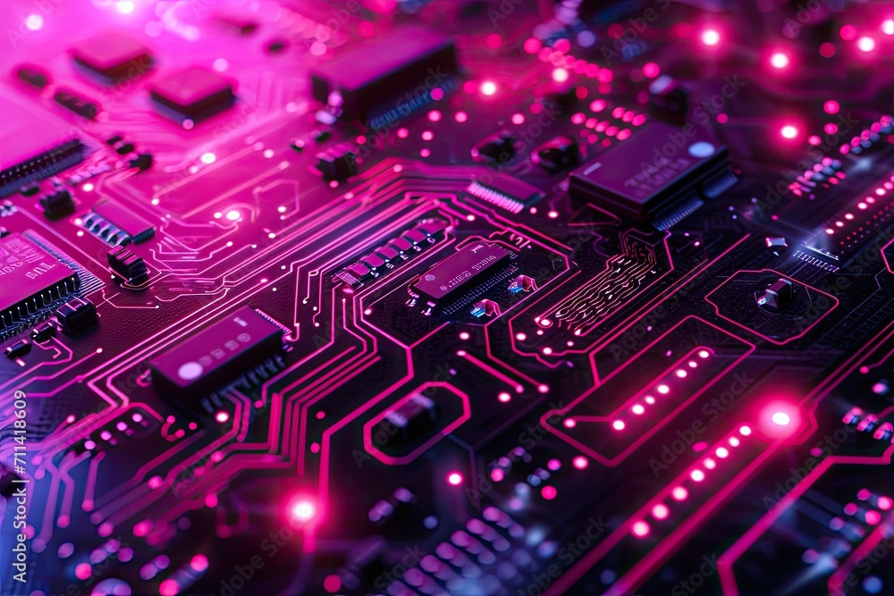 Vibrant Electric Circuitry Vibrant Electric Circuitry