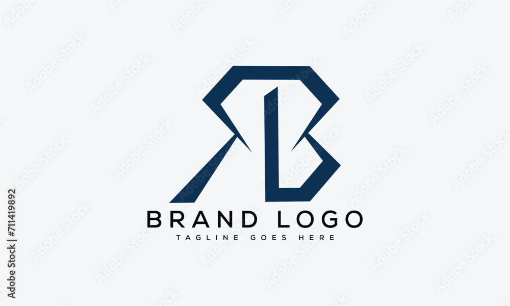 letter RB logo design vector template design for brand. letter RB logo design vector template design for brand.
