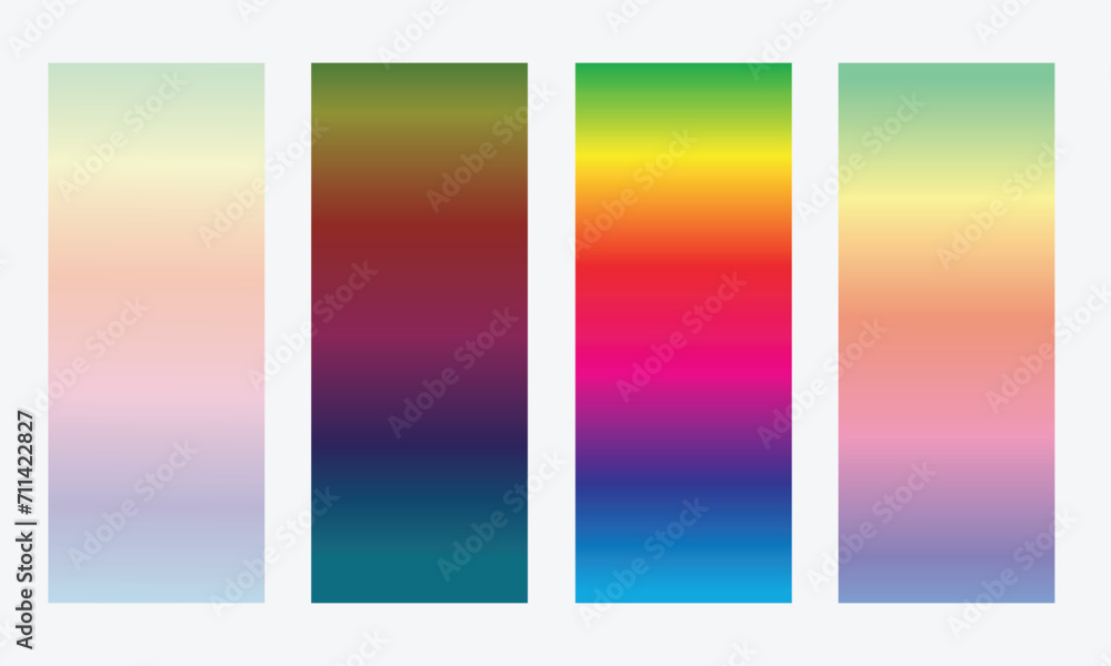 set of vector colorful background for poster, brochure or flyer.