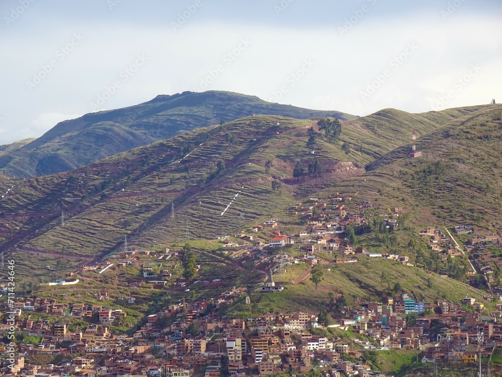 [Peru] Beautiful cityscape and mountain scenery (Cusco)