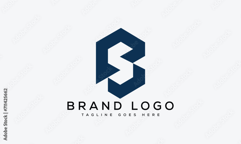 letter SB logo design vector template design for brand. letter SB logo design vector template design for brand.