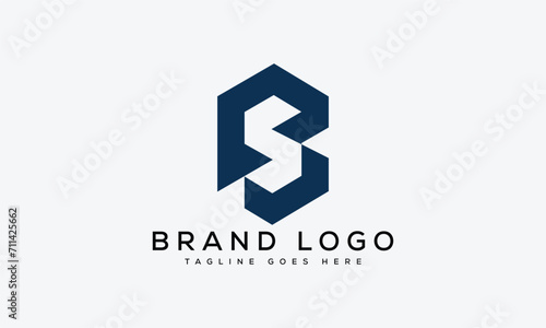 letter SB logo design vector template design for brand.