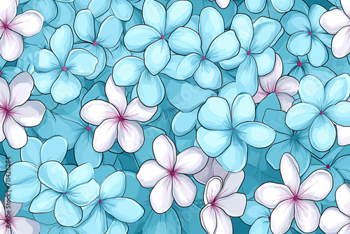 Abstract floral beautiful background. Illustration.