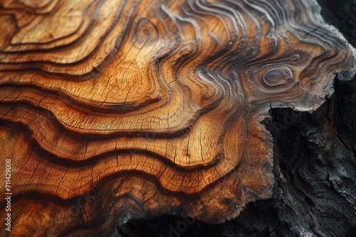 Elegant Wood Grain Pattern
