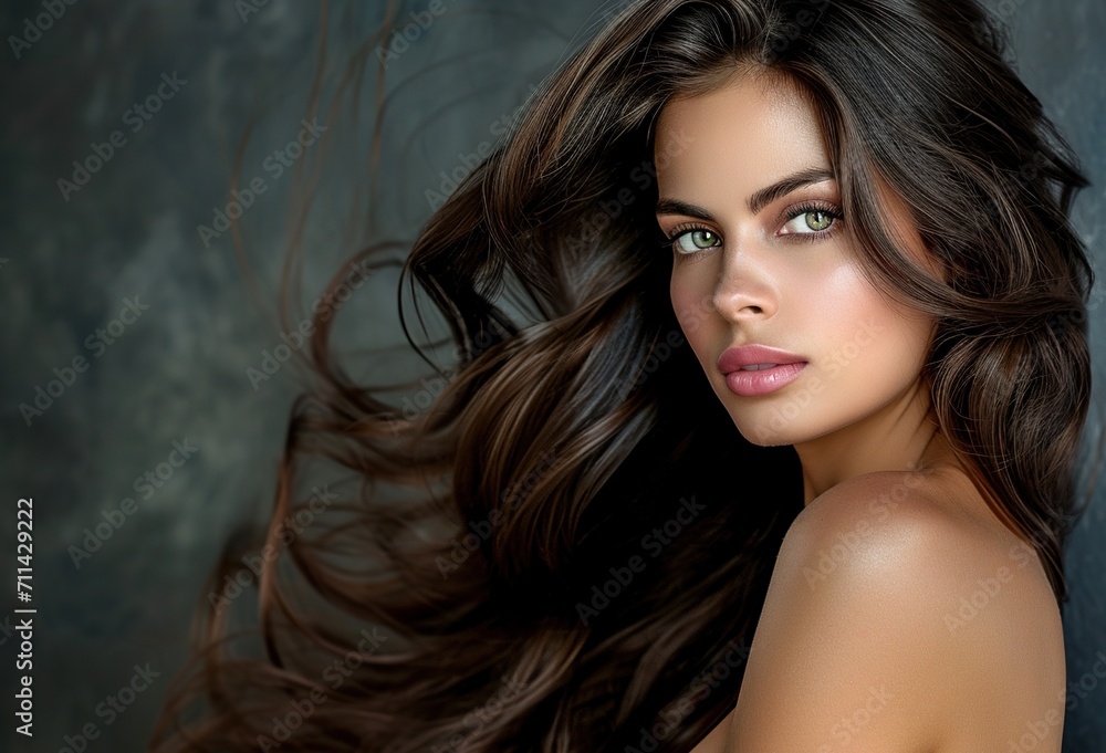 beautiful woman, advertisement for face cream beautiful woman, advertisement for face cream