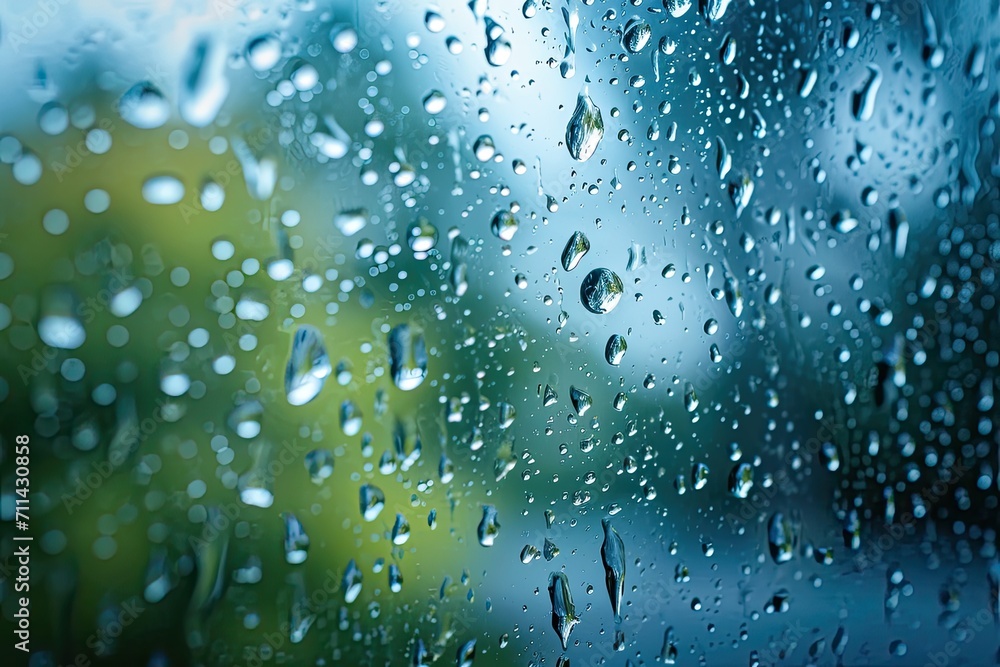 Ethereal Raindrops on Glass Ethereal Raindrops on Glass