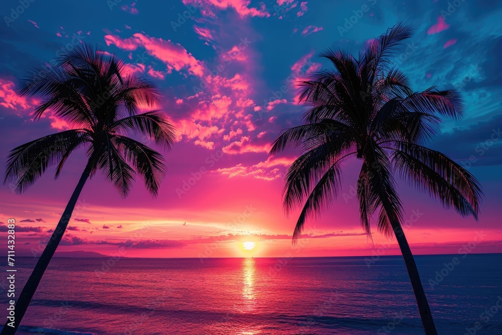 Breathtaking Tropical Sunset