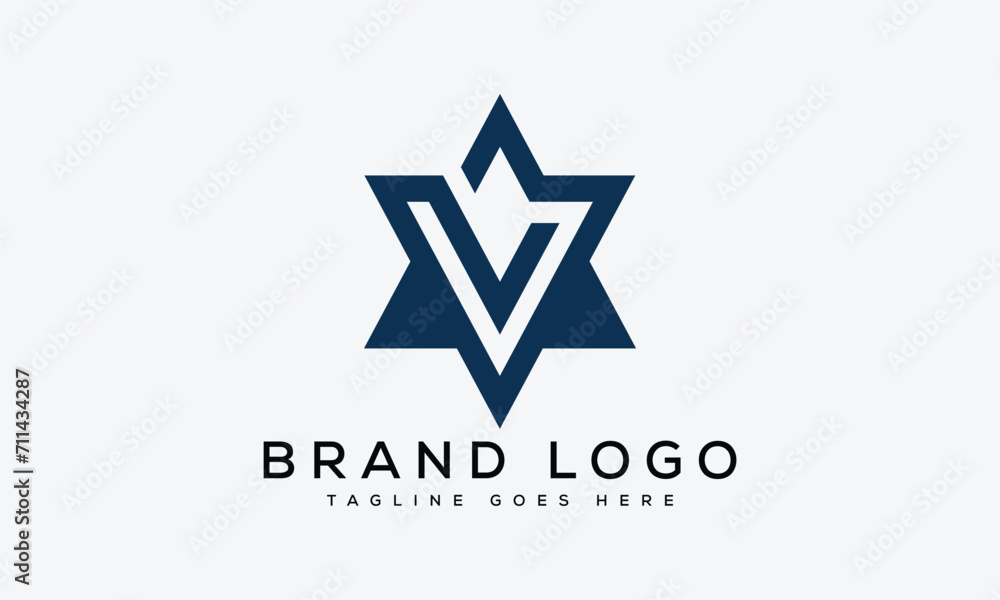 letter V logo design vector template design for brand. letter V logo design vector template design for brand.