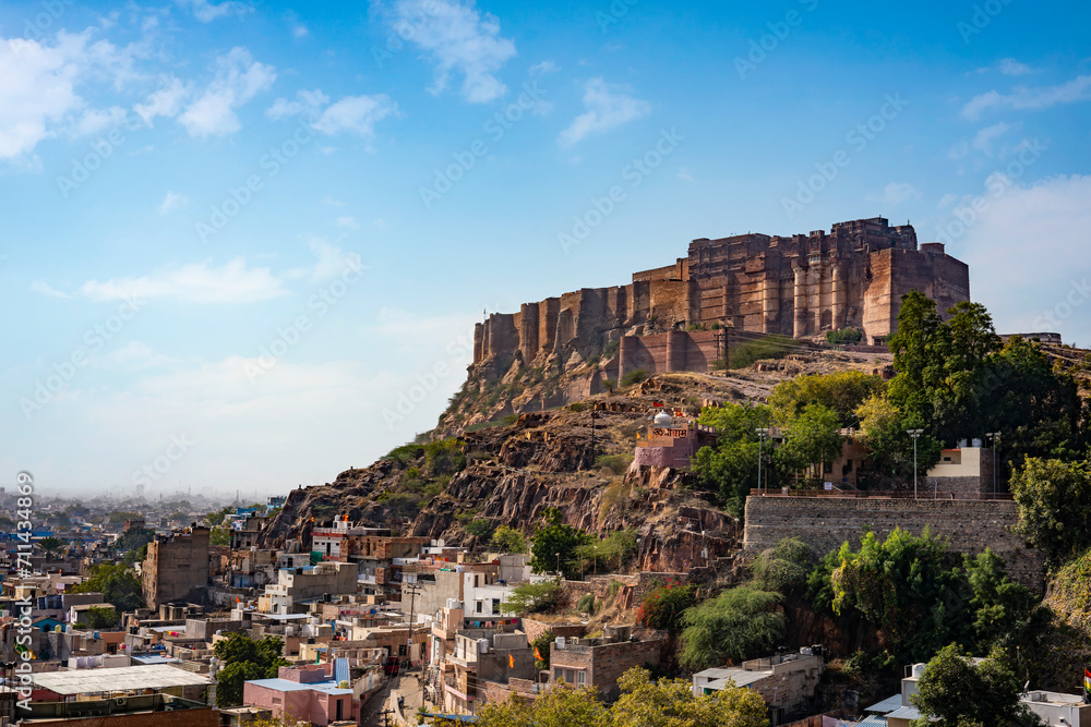 Jodhpur fort in Rajasthan, India