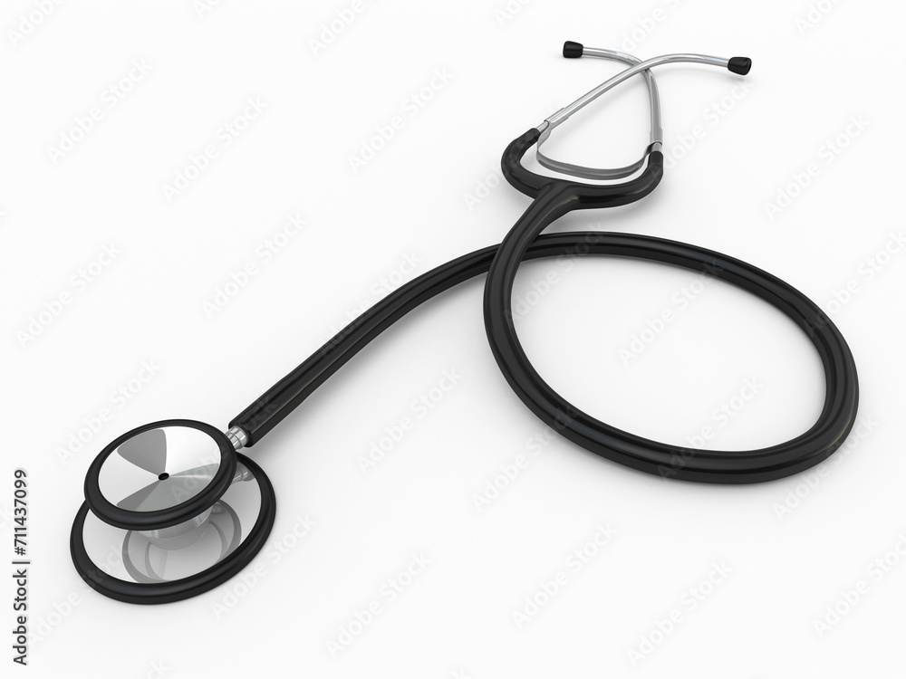 3d render Stethoscope render (isolated on white and clipping path)
3d render Stethoscope render (isolated on white and clipping path)