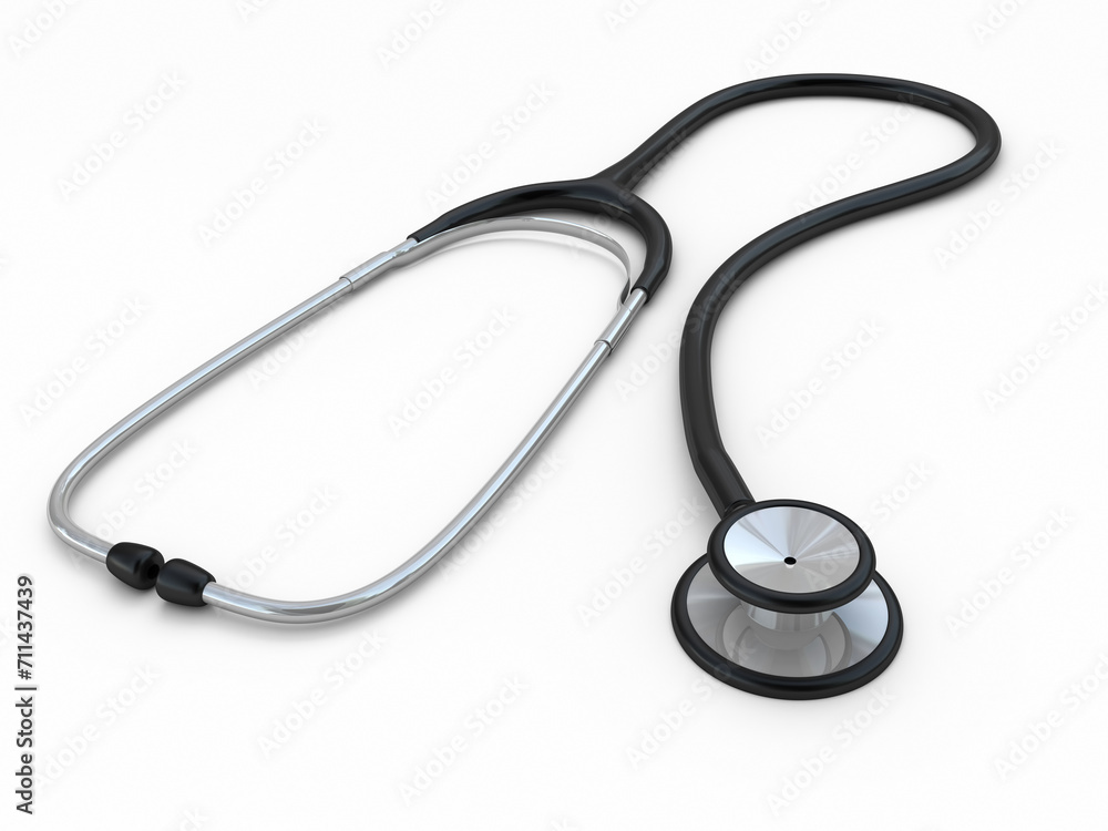 3d render Stethoscope render (isolated on white and clipping path)
3d render Stethoscope render (isolated on white and clipping path)