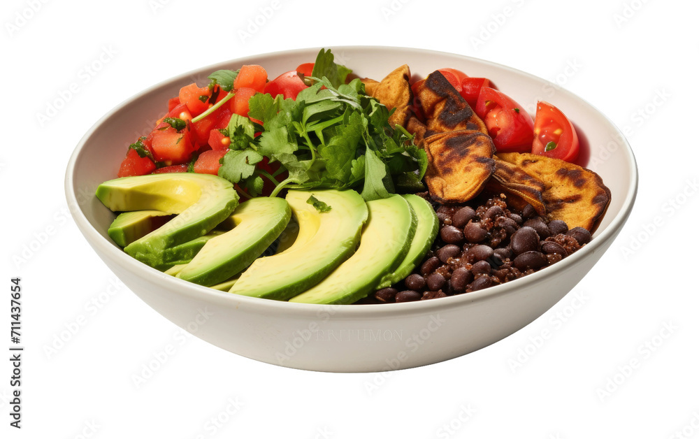 A Flavorful Fiesta with the Robustness of Black Bean Chili on White or PNG Transparent Background A Flavorful Fiesta with the Robustness of Black Bean Chili on White or PNG Transparent Background