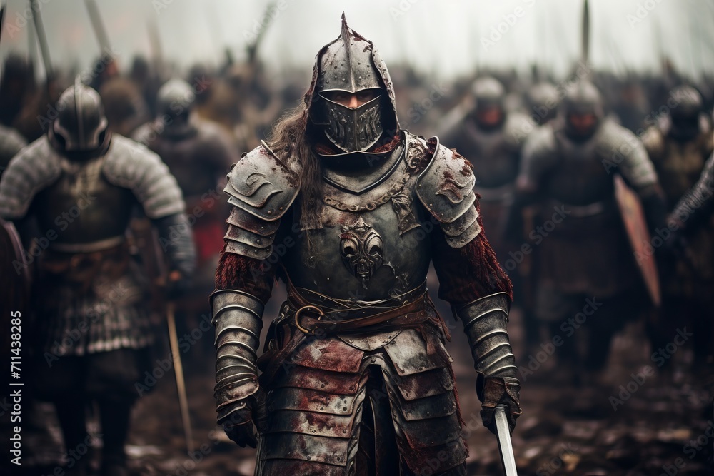 The king among the battlefield The king among the battlefield