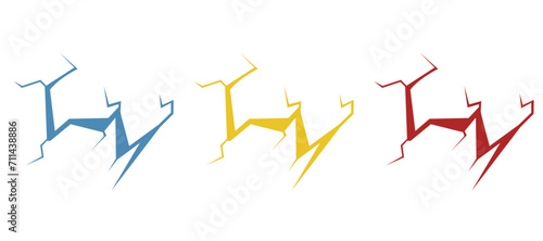 fault icon on a white background, vector illustration
