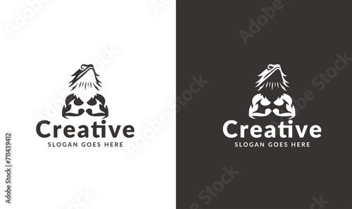 Mountain Muse, Logo Inspiration in Black and White