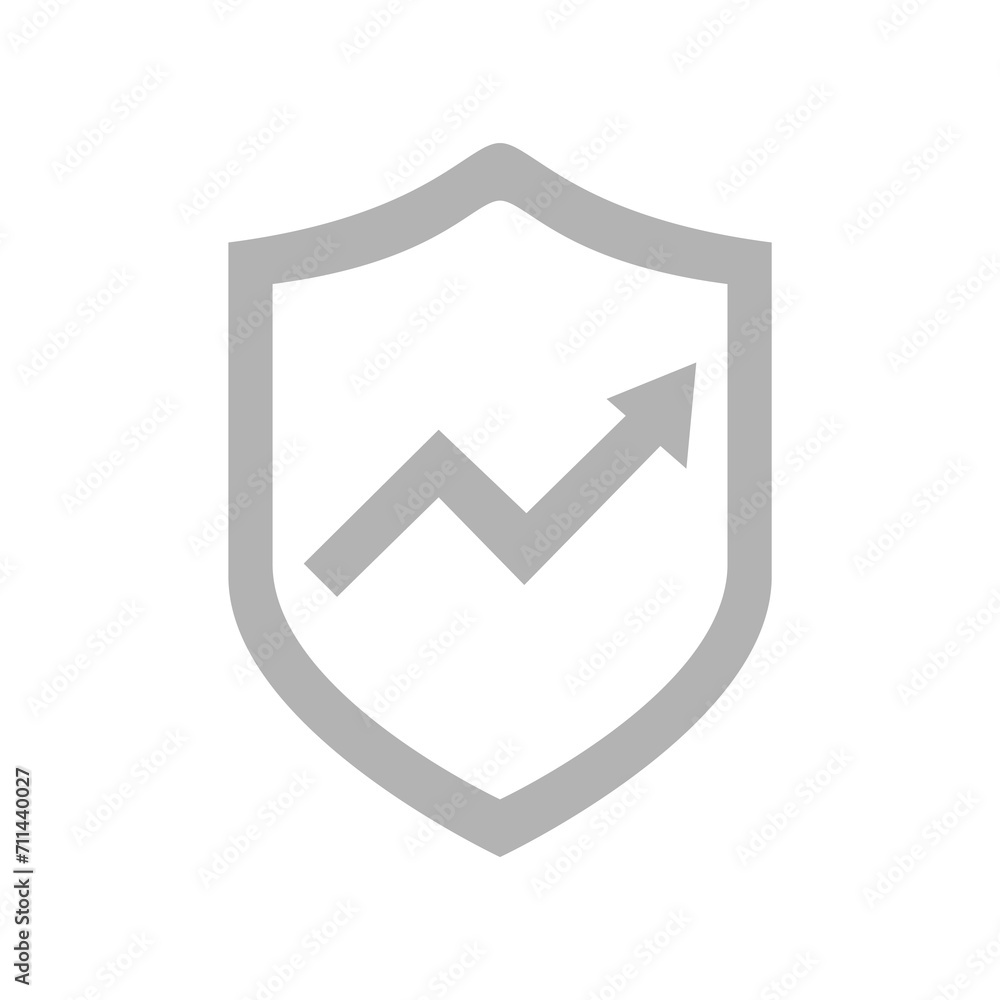 profit growth icon, arrows on a white background, vector illustration profit growth icon, arrows on a white background, vector illustration