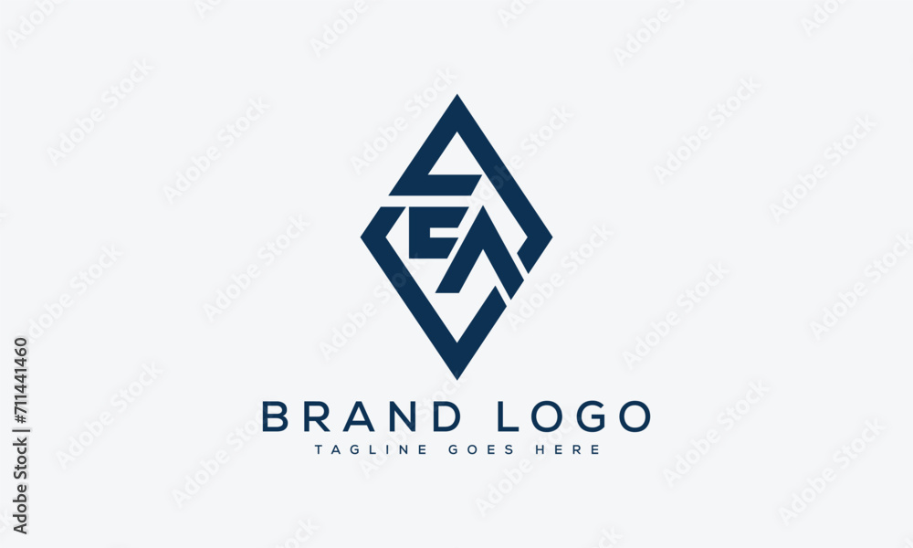 letter EA logo design vector template design for brand. letter EA logo design vector template design for brand.