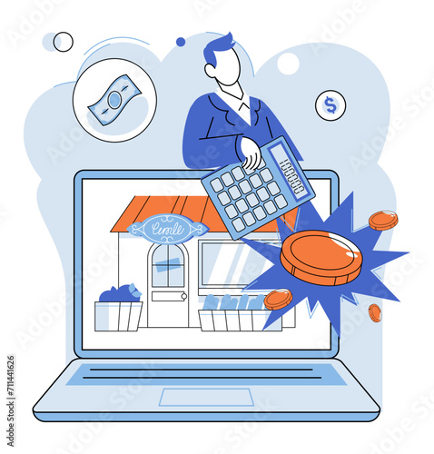 Tableau sur toile Tax information