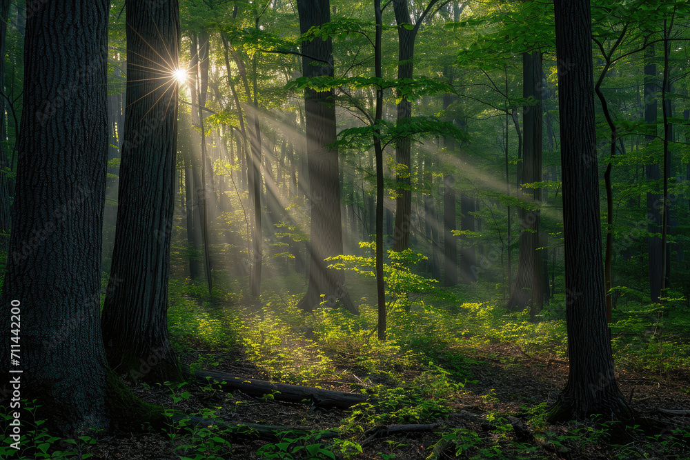 Obraz premium Capturing Light's Graceful Dance, spring art