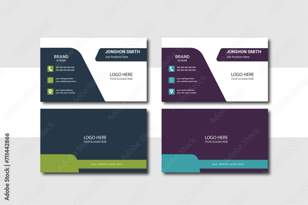 business card design . double sided business card template modern and clean style . flat living coral color. creative modern name card and business card. business card design . double sided business card template modern and clean style . flat living coral color. creative modern name card and business card.