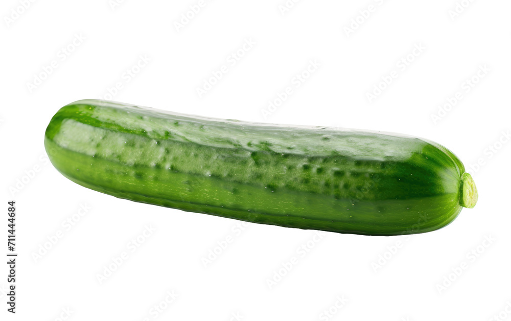 The Delicate Beauty of the Humble Cucumber on White or PNG Transparent Background The Delicate Beauty of the Humble Cucumber on White or PNG Transparent Background