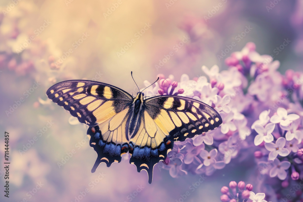 Fototapeta premium Vibrant Burst of Colors, spring art