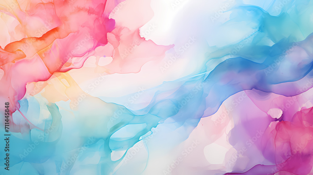 abstract watercolor background with white background