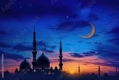 Islamic Symbols and Celebrations in Sky