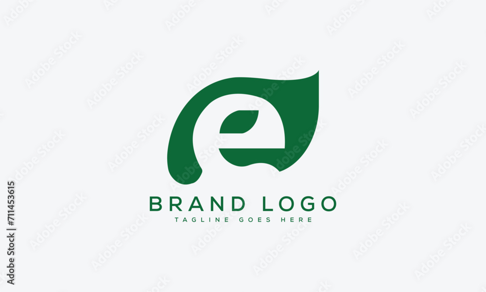 letter E logo design vector template design for brand. letter E logo design vector template design for brand.