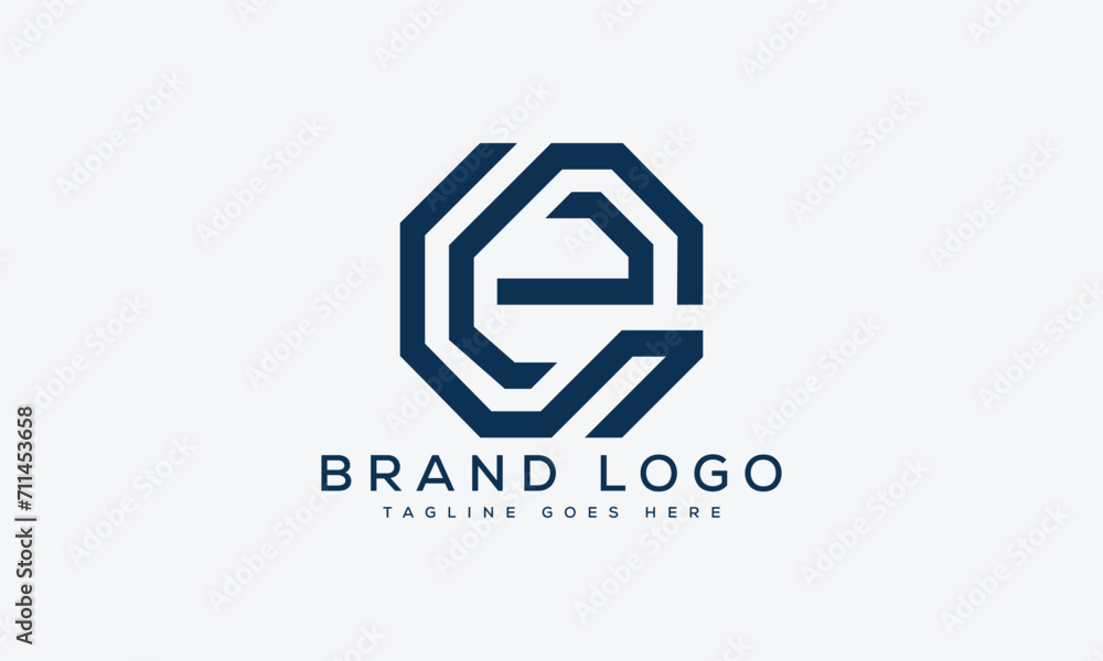 letter E logo design vector template design for brand. letter E logo design vector template design for brand.