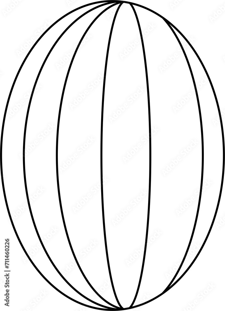 White and black Easter egg. White and black Easter egg.