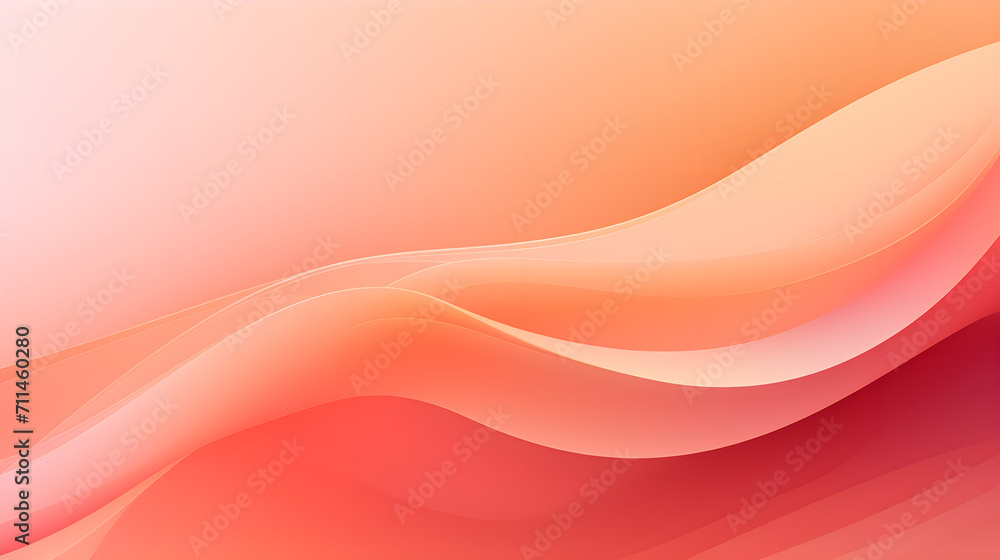 Abstract background in the color of peach fluff. Generative AI Abstract background in the color of peach fluff. Generative AI