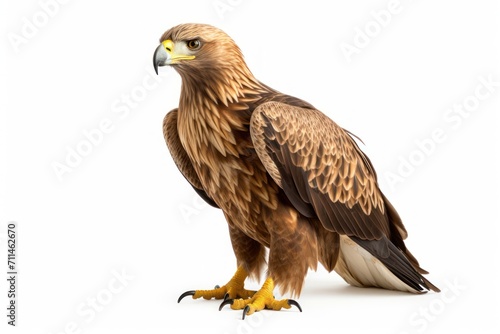 Eagle isolated on a white background © Johannes