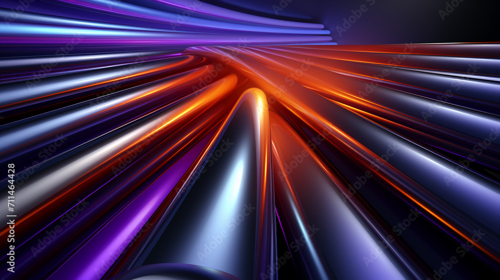 abstract colorful glowing wavy perspective with fractals and curves background 16:9 widescreen wallpapers