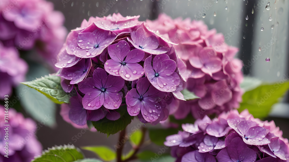 Hydrangea macrophylla Hydrangea macrophylla