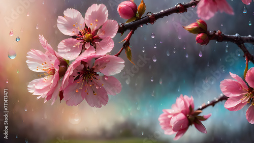 pink cherry blossoms