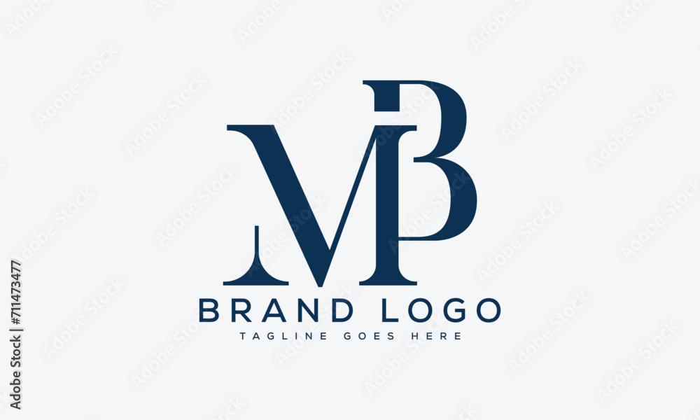 letter MB logo design vector template design for brand. letter MB logo design vector template design for brand.