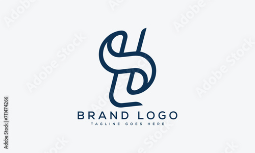 letter LS logo design vector template design for brand.
