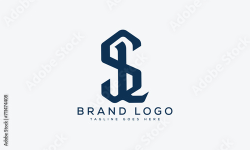 letter LS logo design vector template design for brand.