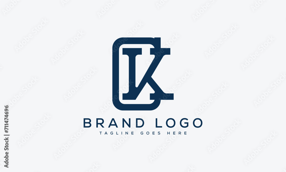 letter OK logo design vector template design for brand. letter OK logo design vector template design for brand.