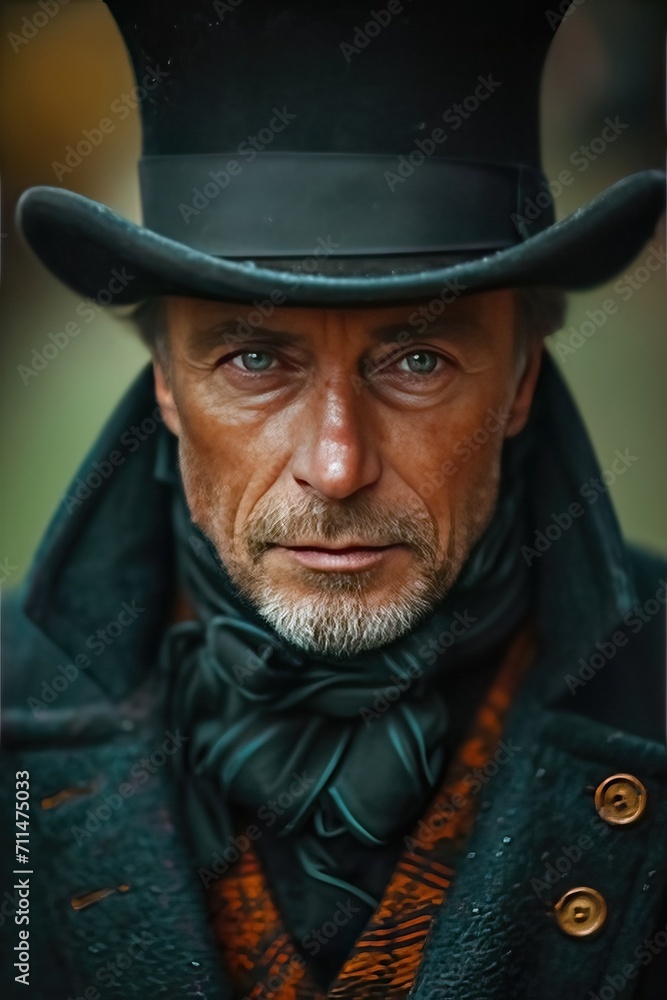 Mesmerizing Magician. Unveiling the Enigma in a Black Hat
Mesmerizing Magician. Unveiling the Enigma in a Black Hat