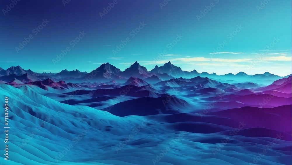 photo of a beautiful bluish desert view made by AI generative photo of a beautiful bluish desert view made by AI generative