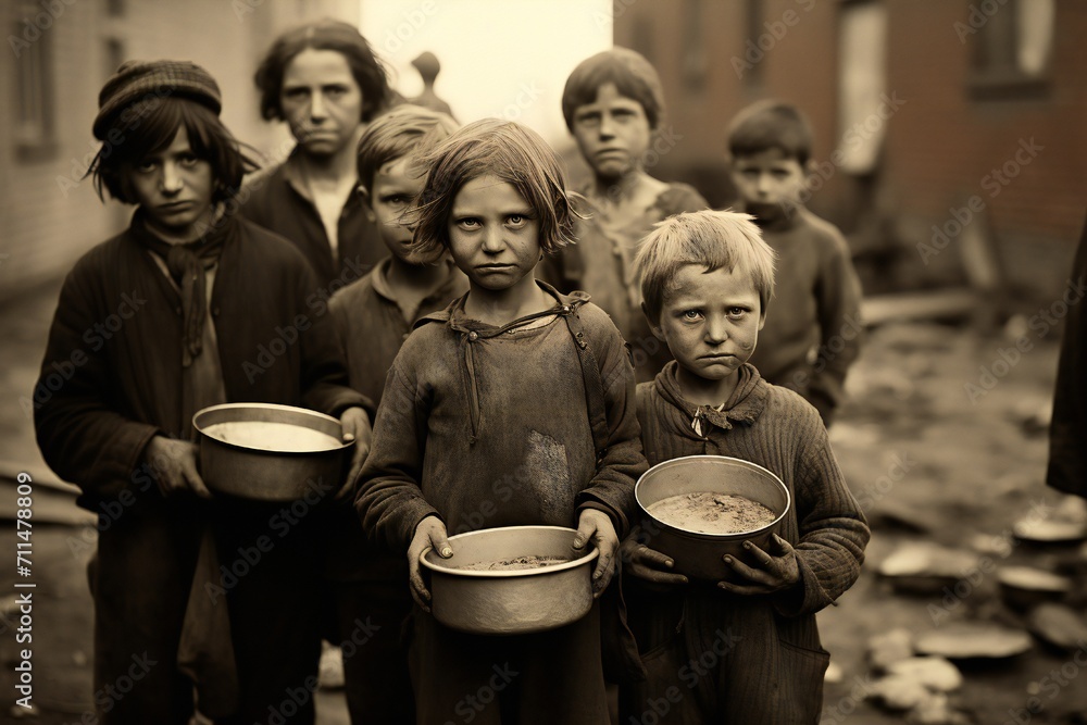 Hungry people in the time of great depression Generative Ai Hungry people in the time of great depression Generative Ai