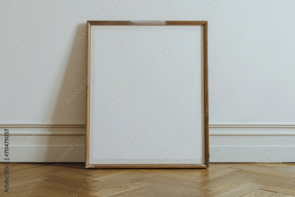 Black frame mockup in classic white interior with modern furniture, Black frame mockup in classic white interior with modern furniture,