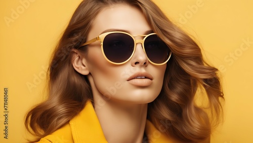 portrait of a woman with sunglasses © Ai Gallerybd