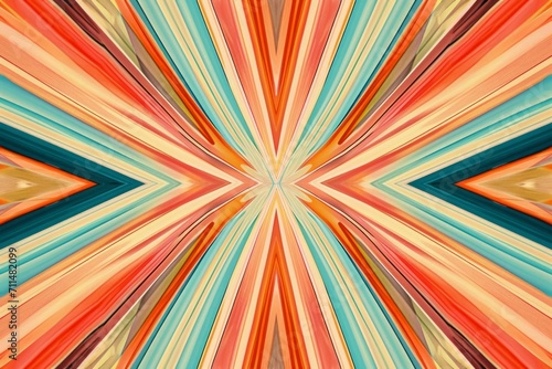 abstract multicolor spectrum background  bright orange blue rays and colorful glowing lines